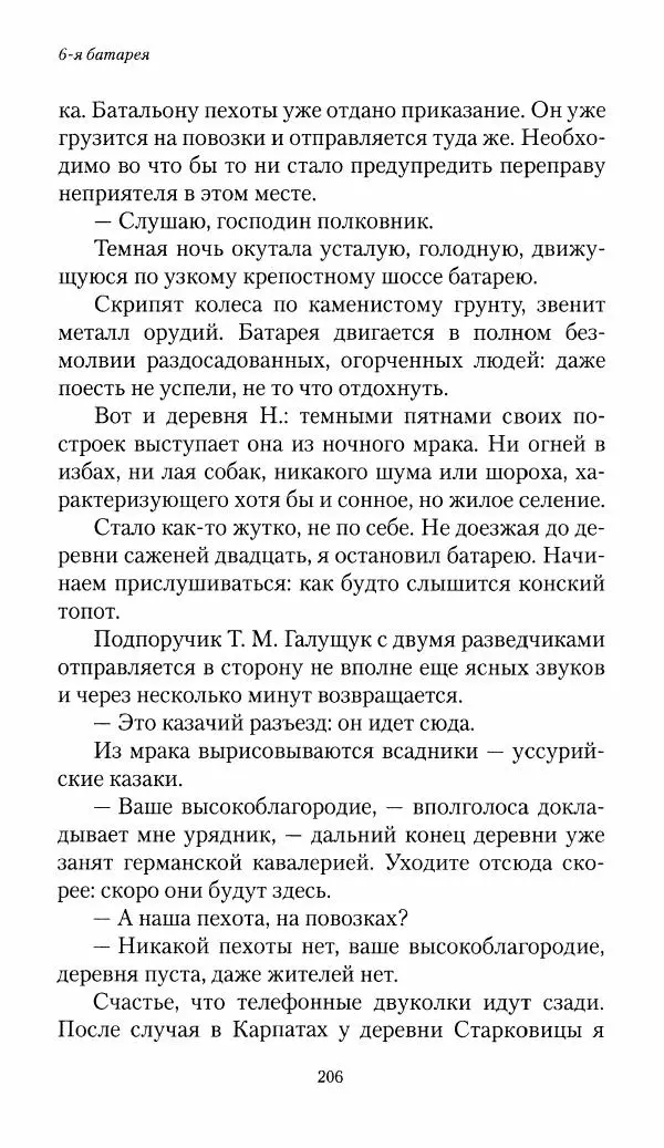 Болеслав Веверн - 6-я батарея: 1914-1917. Повесть о времени великого служения Родине - Страница № 207