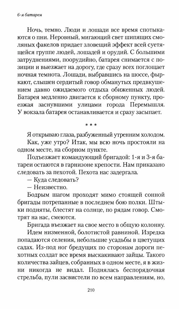 Болеслав Веверн - 6-я батарея: 1914-1917. Повесть о времени великого служения Родине - Страница № 211