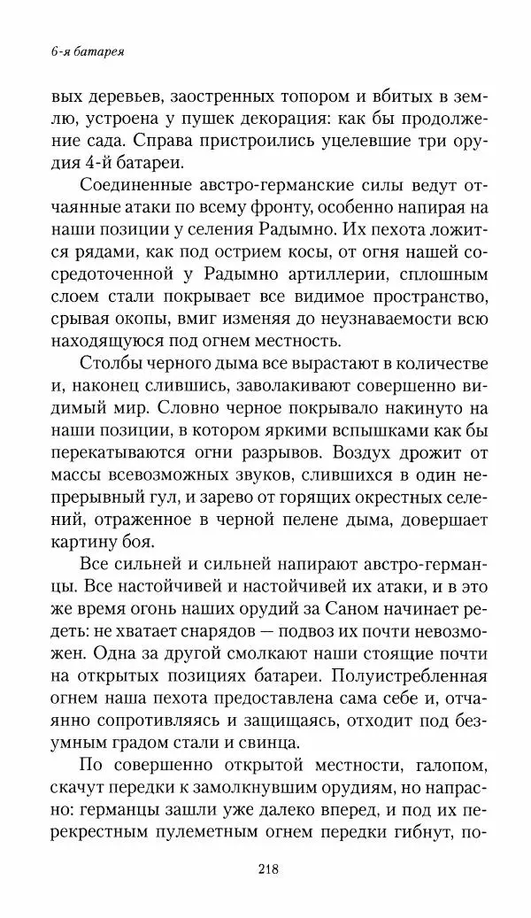 Болеслав Веверн - 6-я батарея: 1914-1917. Повесть о времени великого служения Родине - Страница № 219
