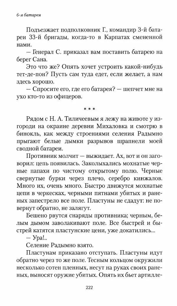 Болеслав Веверн - 6-я батарея: 1914-1917. Повесть о времени великого служения Родине - Страница № 223