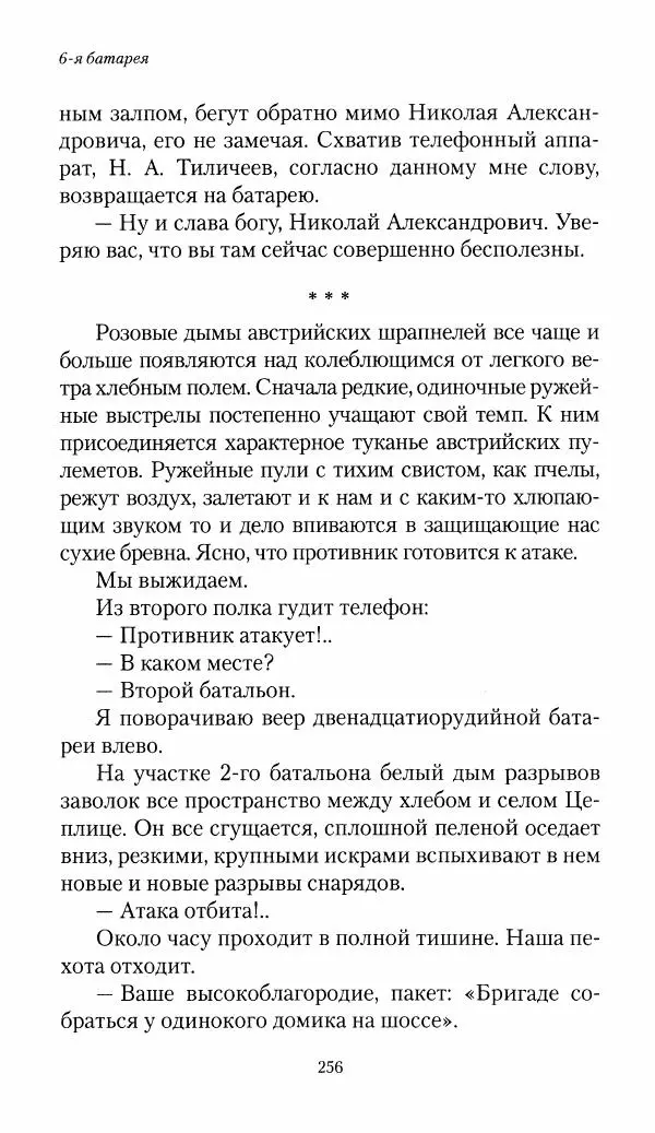 Болеслав Веверн - 6-я батарея: 1914-1917. Повесть о времени великого служения Родине - Страница № 257