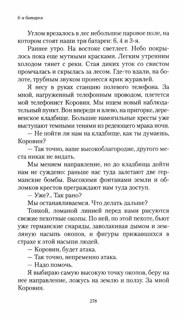 Болеслав Веверн - 6-я батарея: 1914-1917. Повесть о времени великого служения Родине - Страница № 279