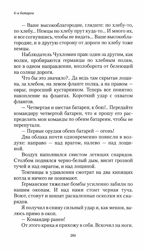 Болеслав Веверн - 6-я батарея: 1914-1917. Повесть о времени великого служения Родине - Страница № 281