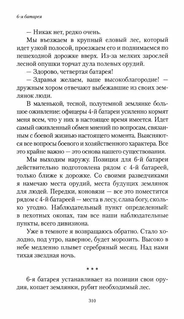 Болеслав Веверн - 6-я батарея: 1914-1917. Повесть о времени великого служения Родине - Страница № 311