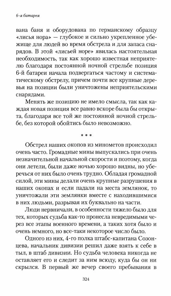 Болеслав Веверн - 6-я батарея: 1914-1917. Повесть о времени великого служения Родине - Страница № 325
