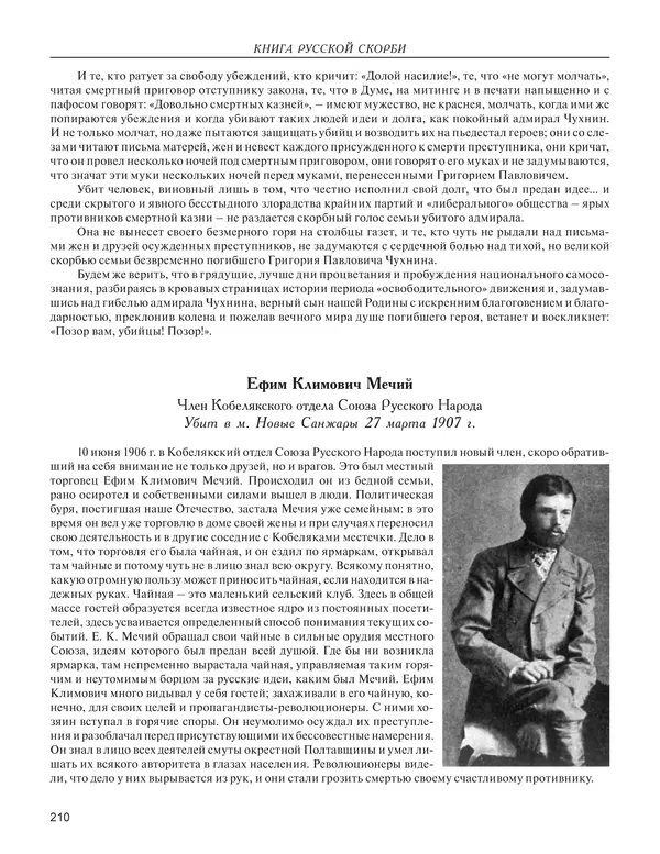  - Книга Русской Скорби. Памятник русским патриотам, погибшим в борьбе с внутренним врагом - Страница № 214