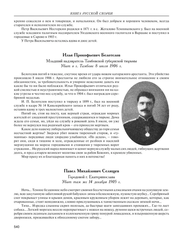  - Книга Русской Скорби. Памятник русским патриотам, погибшим в борьбе с внутренним врагом - Страница № 544