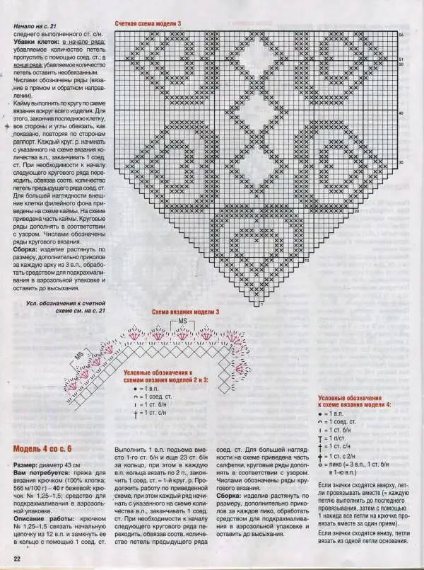  журнал «Сабрина» - Сабрина. Вязание крючком 2025 №4 - Страница № 22