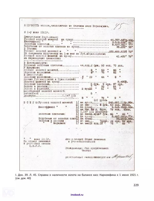 Александр Мосякин - Золото Российской империи и большевики. 1917-1922 гг. Том 1 - Страница № 230