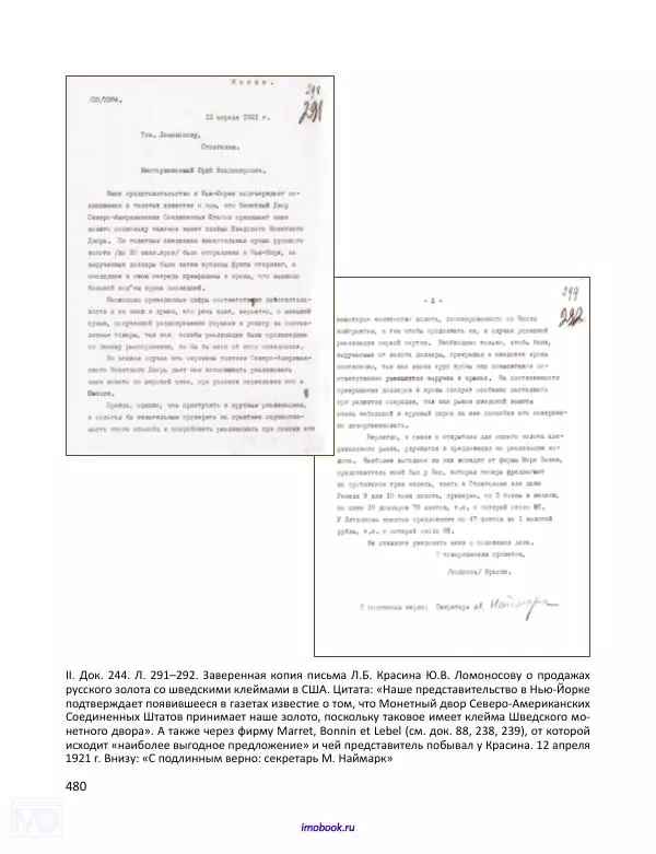 Александр Мосякин - Золото Российской империи и большевики. 1917-1922 гг. Том 1 - Страница № 481