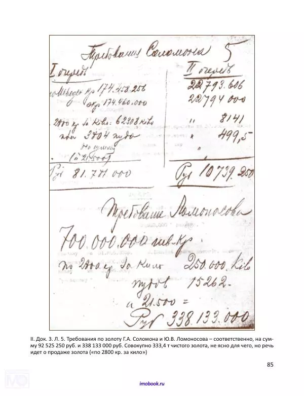 Александр Мосякин - Золото Российской империи и большевики. 1917-1922 гг. Том 3 - Страница № 86
