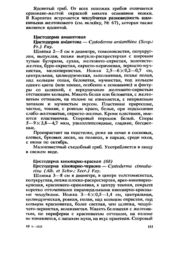 C. Вассер - Съедобные и ядовитые грибы Карпат. Справочник - Страница № 161