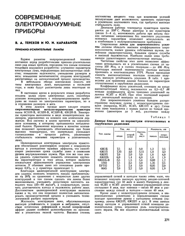  - Ежегодник радиолюбителя 1968 - Страница № 272