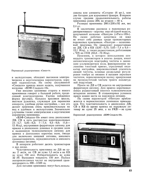  - Ежегодник радиолюбителя 1968 - Страница № 84