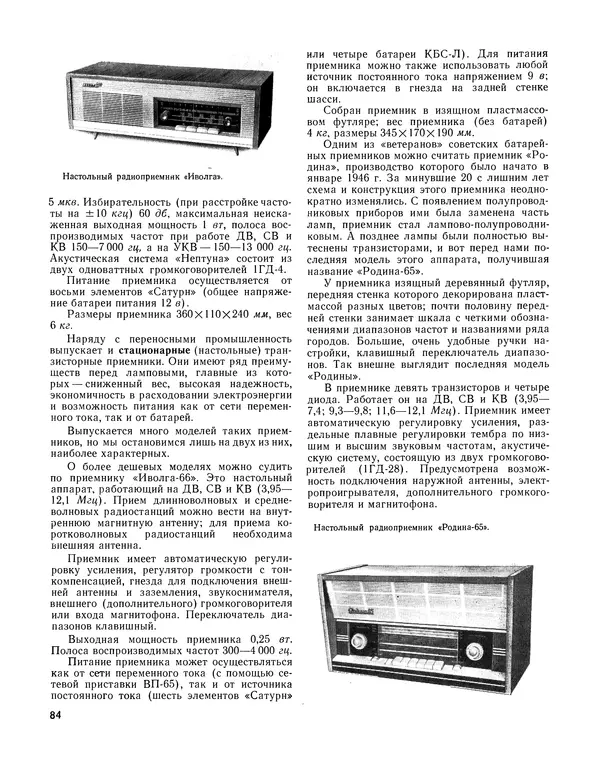  - Ежегодник радиолюбителя 1968 - Страница № 85