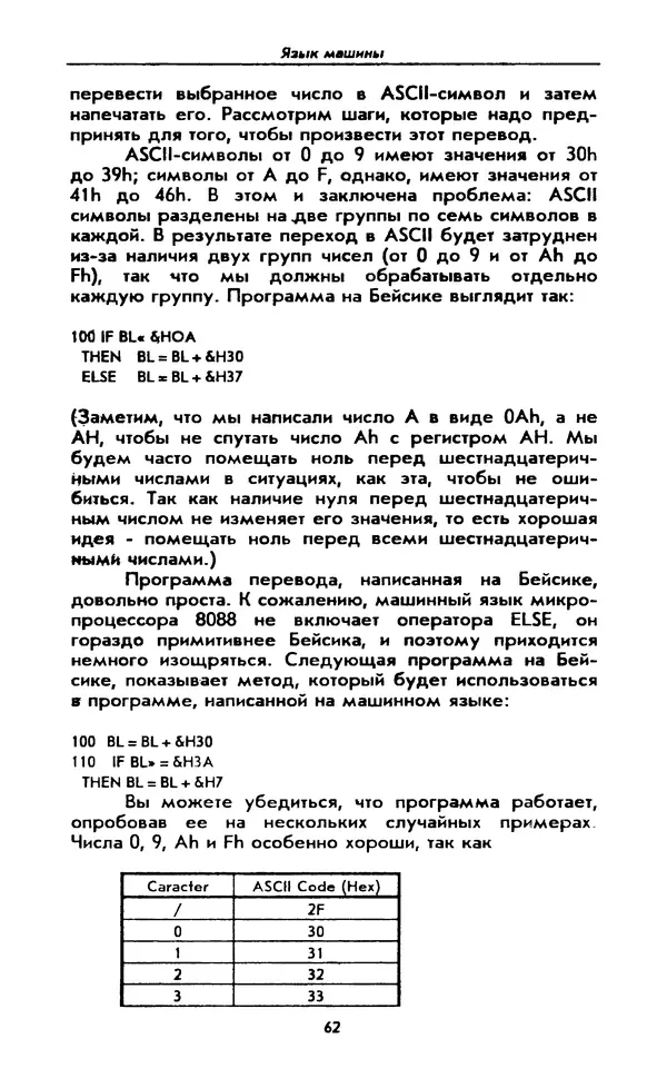 Питер Нортон - Язык ассемблера для IBM PC - Страница № 62