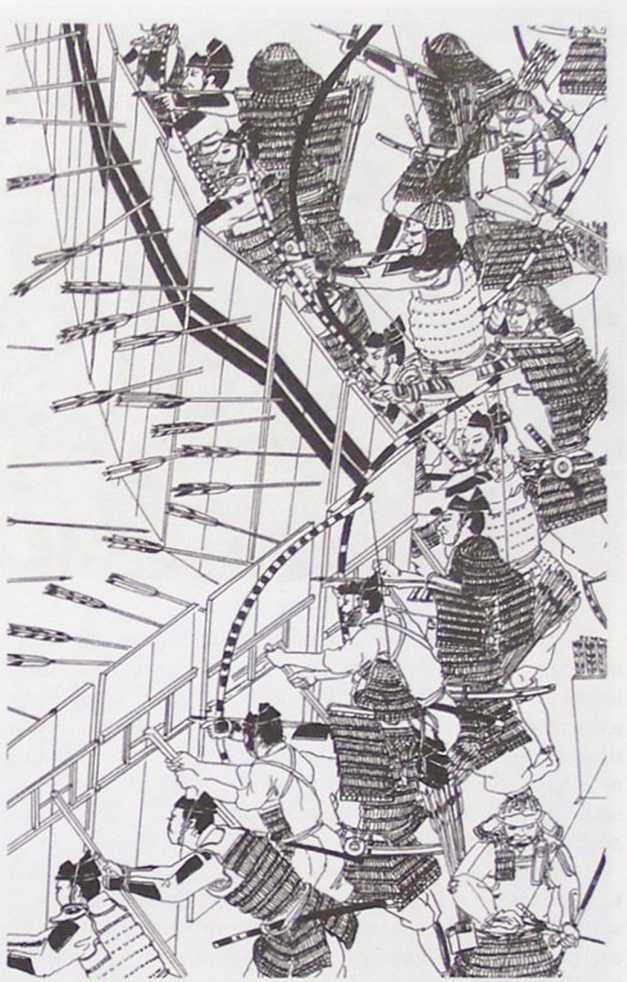Самураи. Иллюстрированная история. Мицуо Курэ. Иллюстрация 53