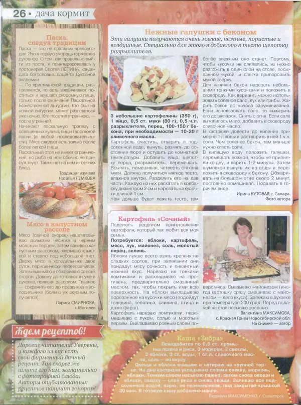 КулЛиб.   журнал Сваты на даче - Сваты на даче 2015 №3(03). Страница № 26