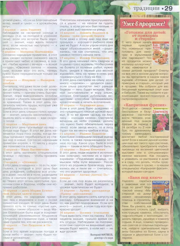 КулЛиб.   журнал Сваты на даче - Сваты на даче 2015 №3(03). Страница № 29