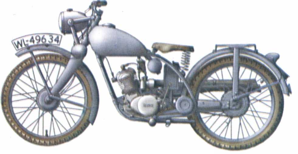 Мотоциклы Вермахта. Военное фото. Иллюстрация 22