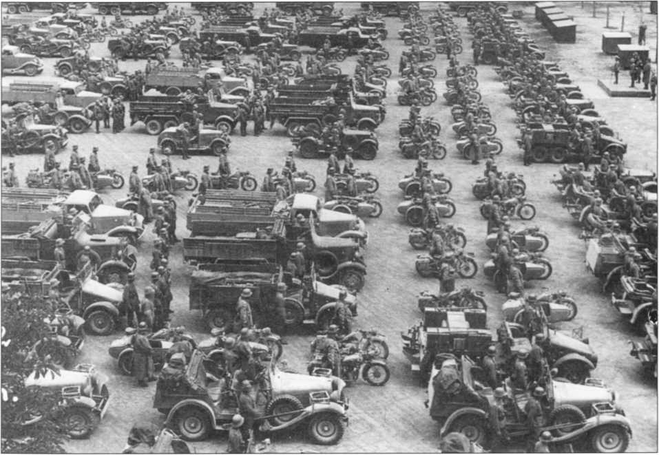 Мотоциклы Вермахта. Военное фото. Иллюстрация 55