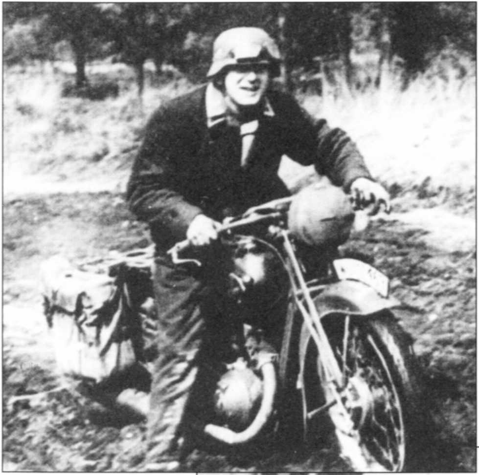 Мотоциклы Вермахта. Военное фото. Иллюстрация 67