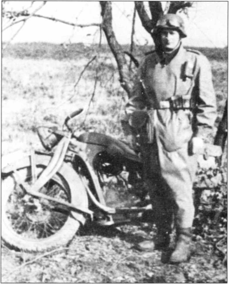 Мотоциклы Вермахта. Военное фото. Иллюстрация 181