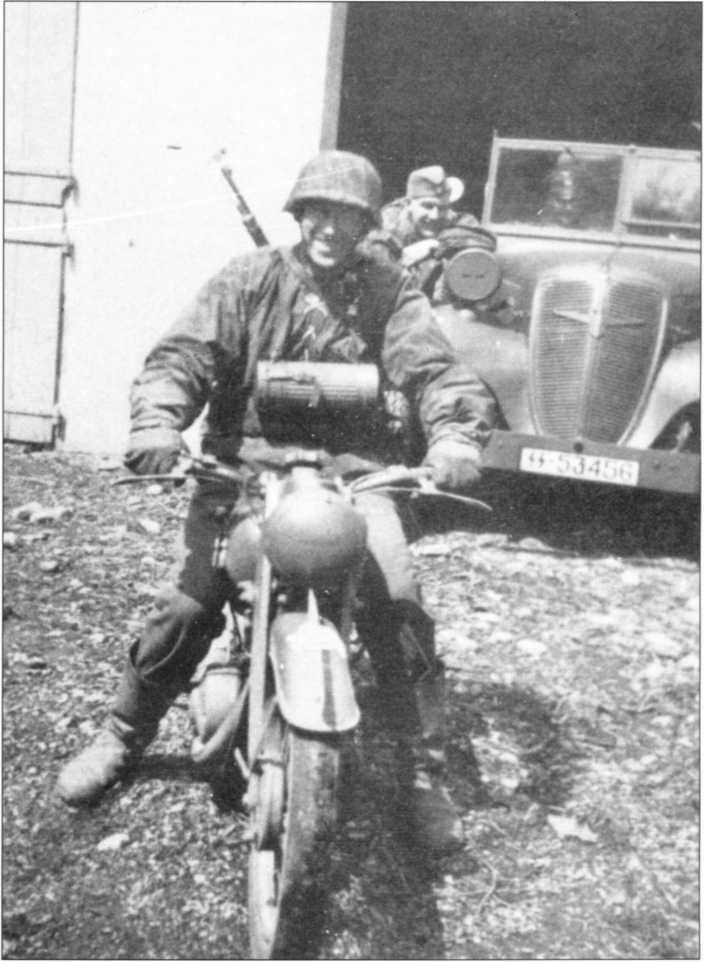 Мотоциклы Вермахта. Военное фото. Иллюстрация 191
