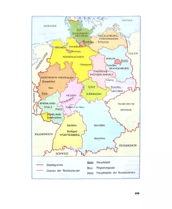 КулЛиб. Инесса Львовна Бим - Шаги 4: Учебник немецкого языка для 8 класса общеобразовательных учреждений. Страница № 107