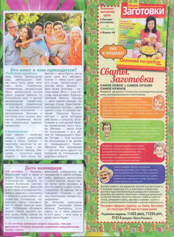 КулЛиб.   журнал Сваты на даче - Сваты на даче 2015 №9(09). Страница № 28
