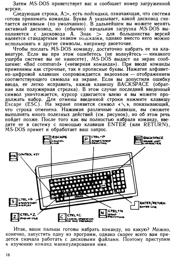 КулЛиб. Дэйв  Хаузер - Операционная система MS-DOS: Популярное руководство. Страница № 16