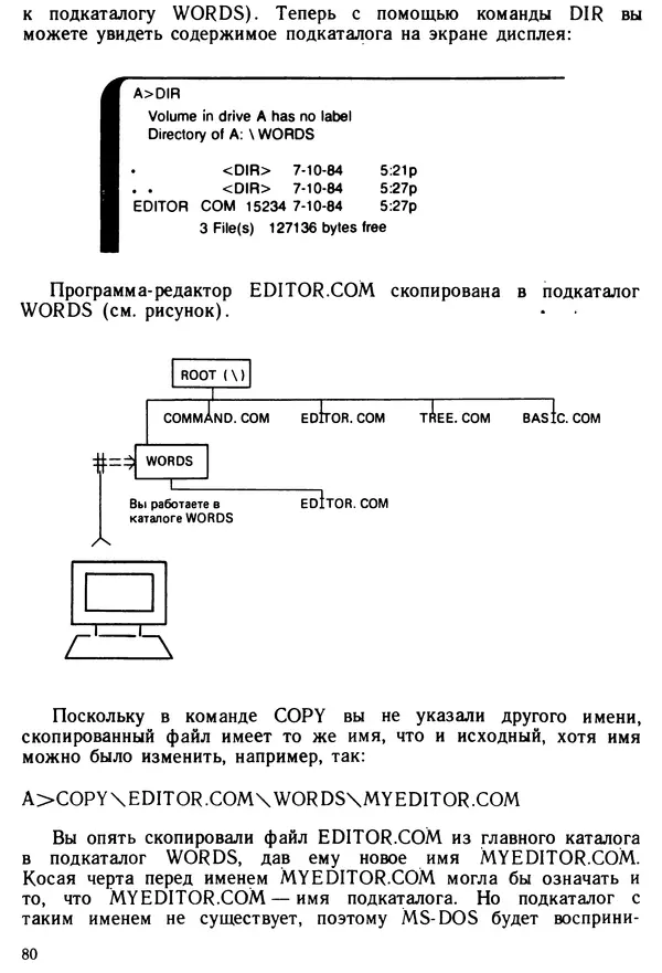 КулЛиб. Дэйв  Хаузер - Операционная система MS-DOS: Популярное руководство. Страница № 80