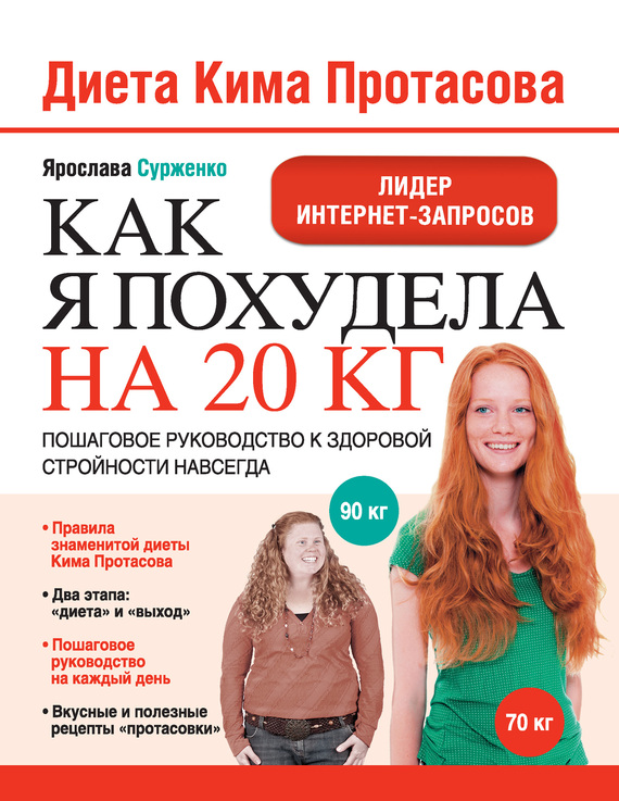Диета Кима Протасова. Как я похудела на 20 кг. Пошаговое руководство к здоровой стройности навсегда (fb2)