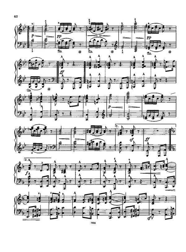 КулЛиб. Роберт  Шуман - Альбом для юношества. (для фортепиано). Страница № 43