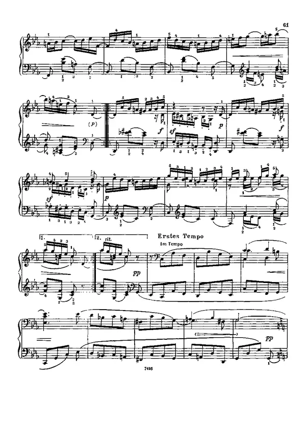 КулЛиб. Роберт  Шуман - Альбом для юношества. (для фортепиано). Страница № 62
